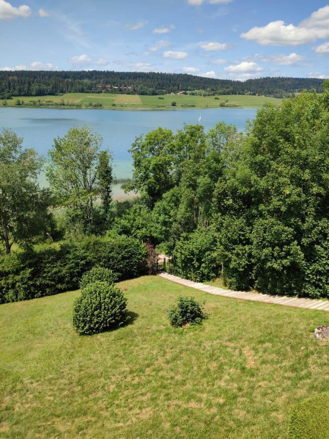 Duplex Le Reflet Du Lac Malbuisson Luaran gambar